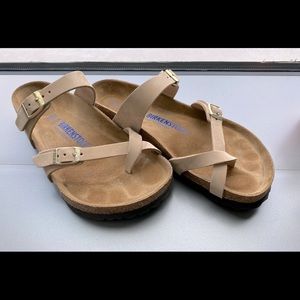 Birkenstock- Like New!  Mayari Nubuck Leather, size 39